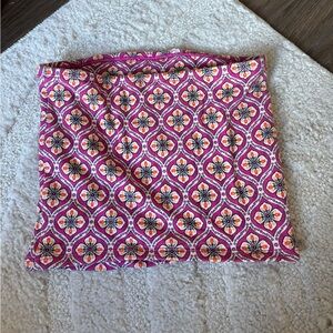 old navy pink floral tube top